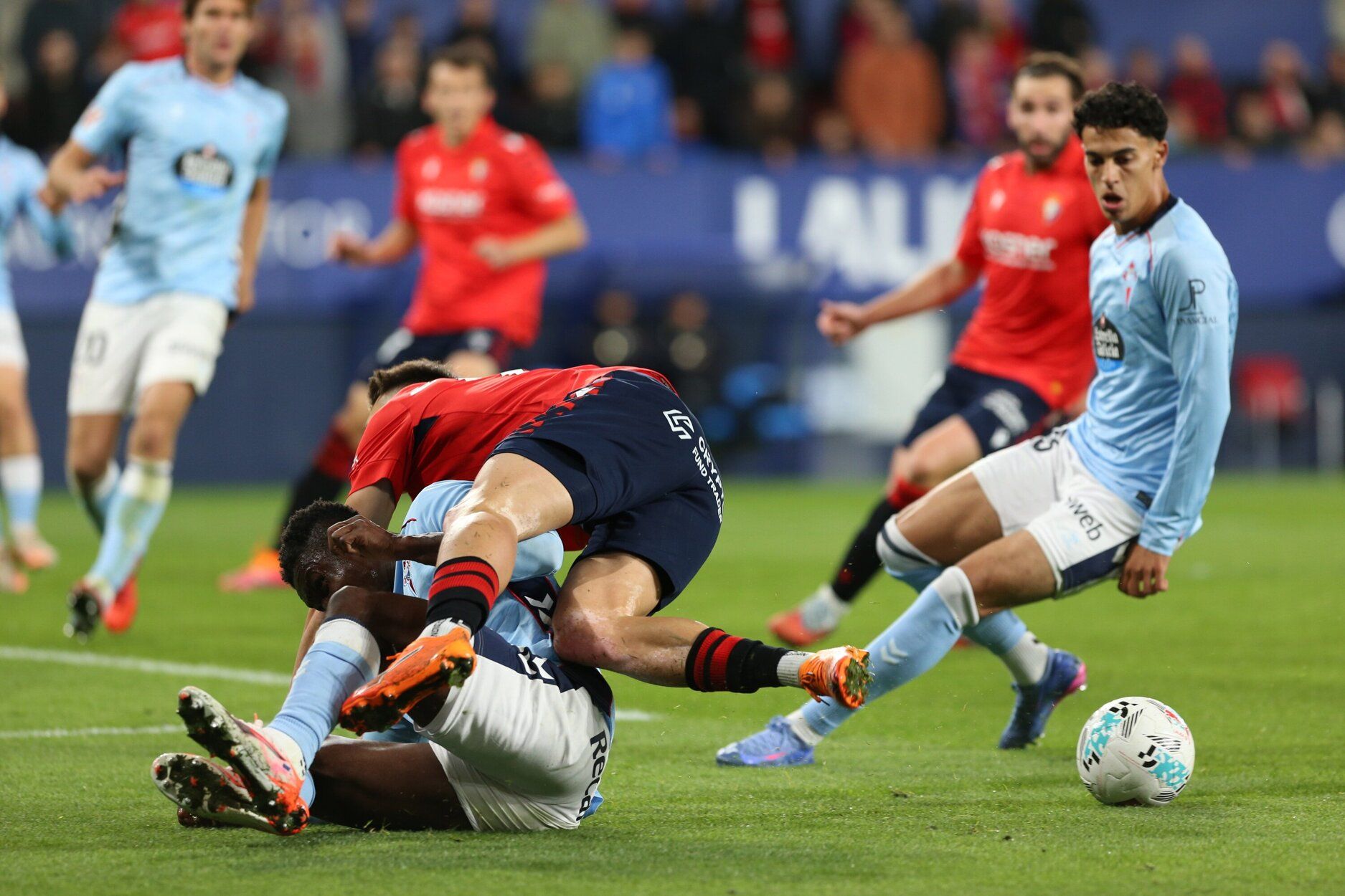 Mejores imágenes del Osasuna-Celta