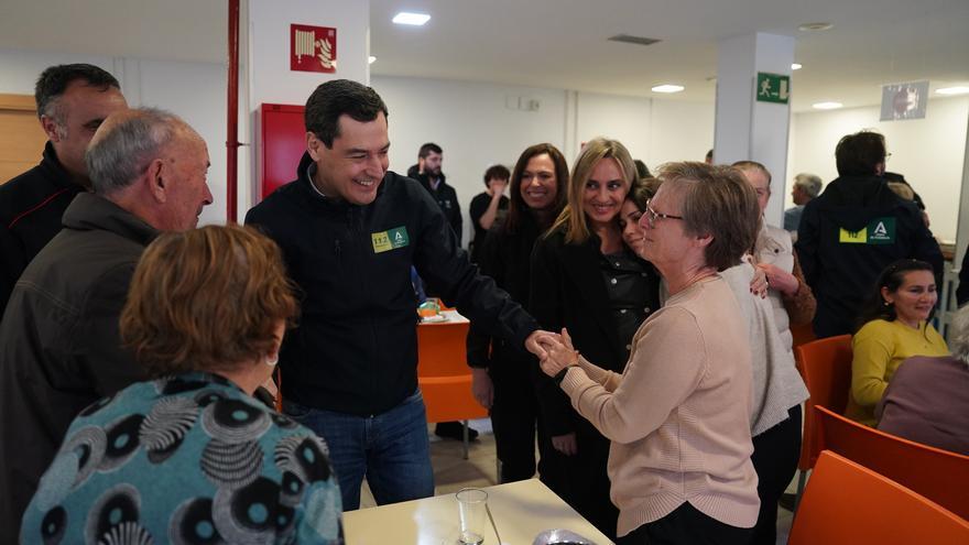 Juanma Moreno alerta de un impacto económico “muy grave” por el tren de borrascas en Andalucía