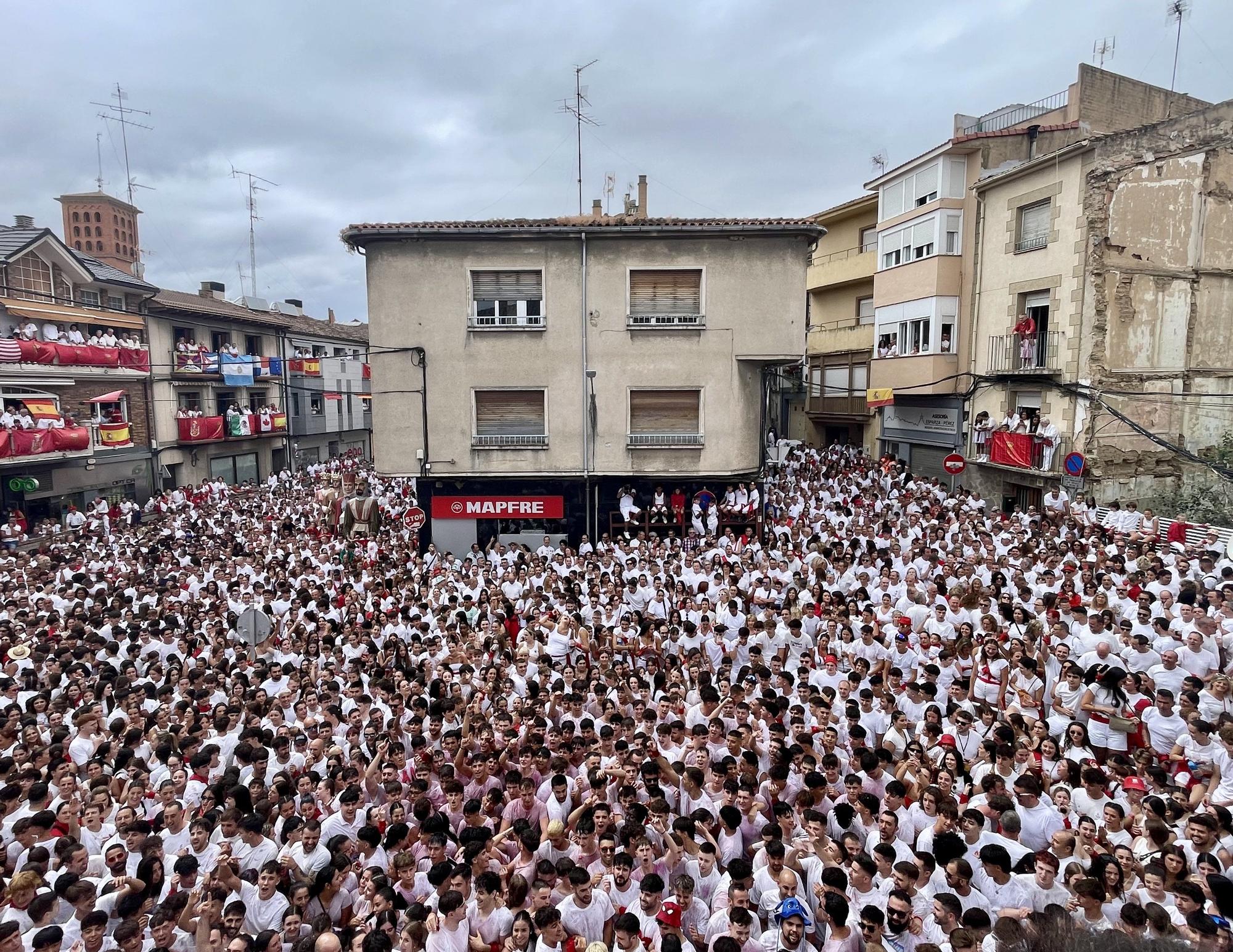 Fotos del lanzamiento del cohete de San Adrián 2025