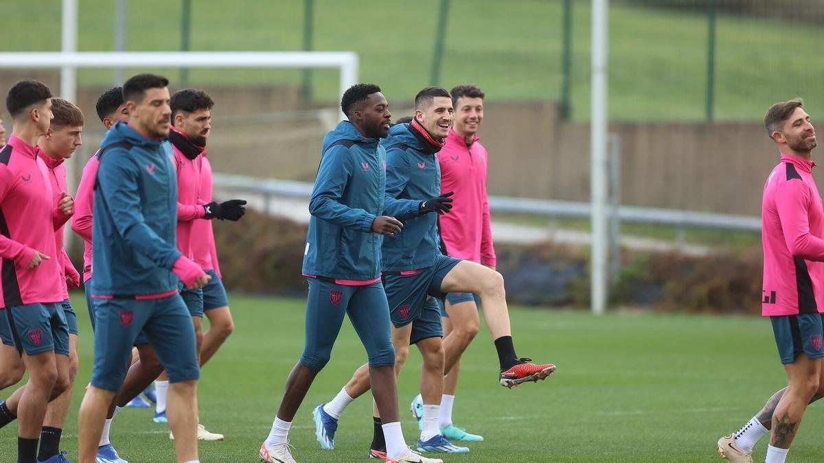 Entrenamiento en Lezama.