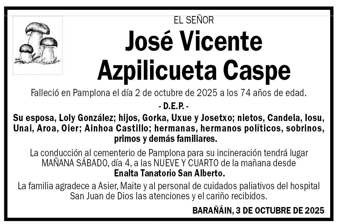 José Vicente Azpilicueta Caspe