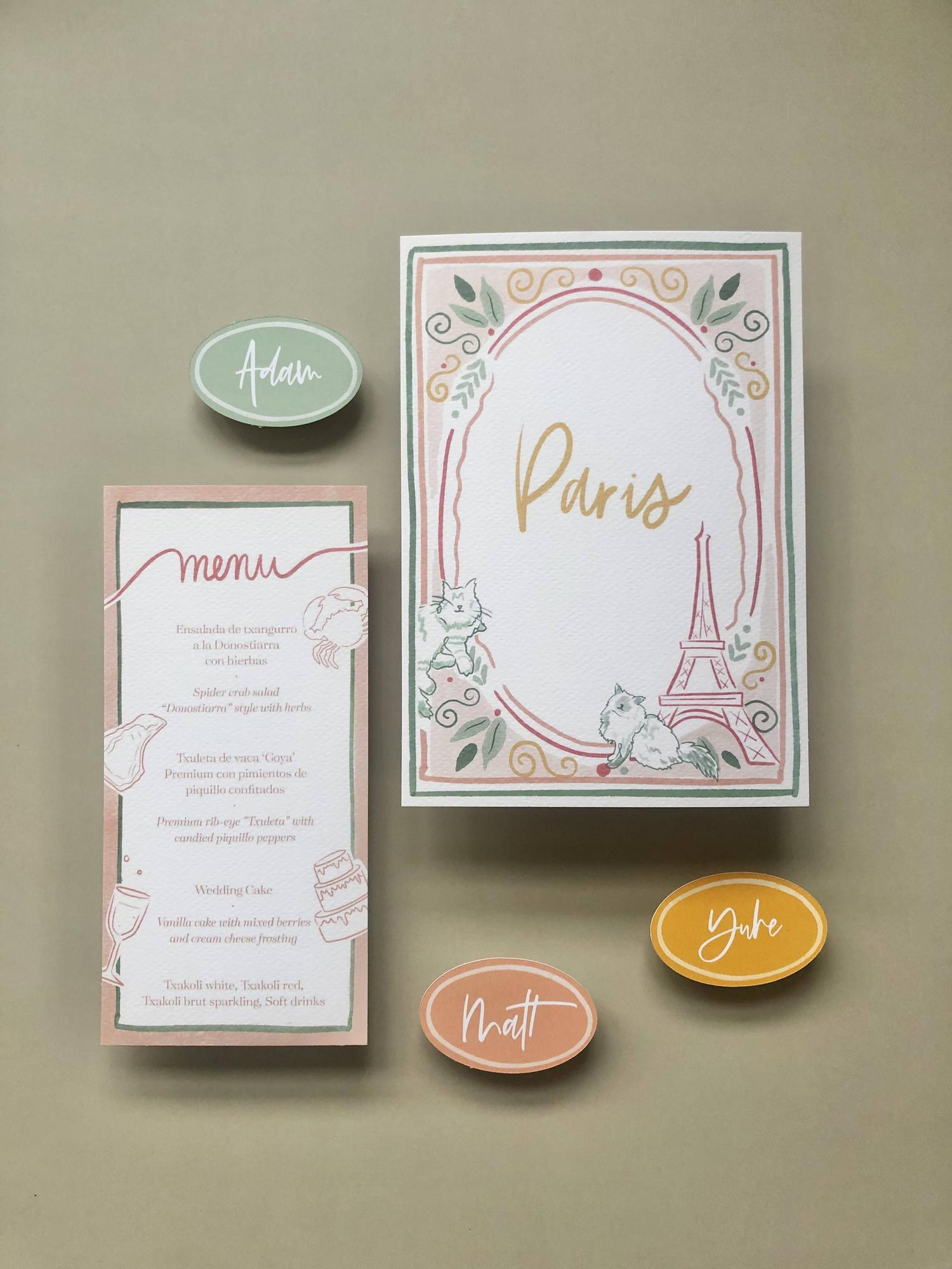 En imágenes: Los detalles de la papelería perfecta para eventos con sello 100% guipuzcoano