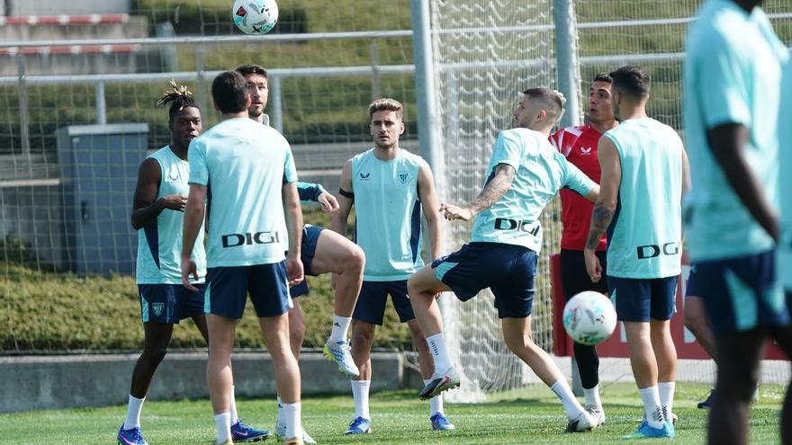 El Athletic prepara el partido ante Osasuna