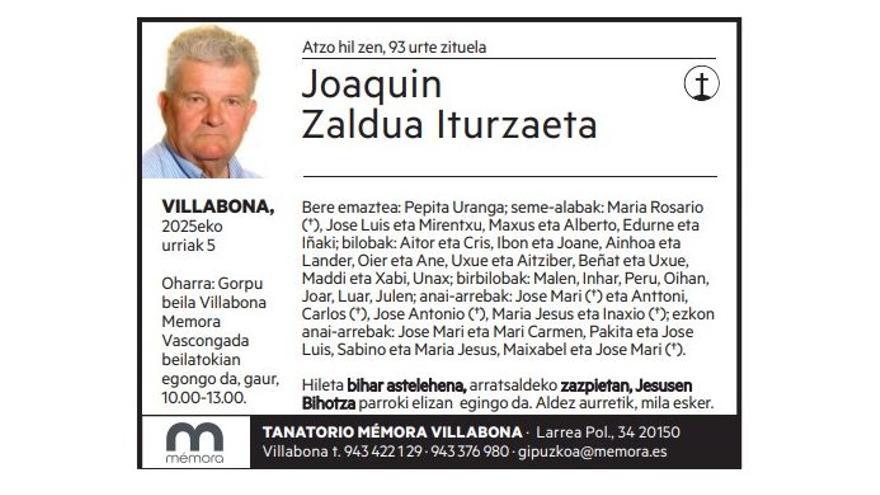 Joaquin Zaldua Iturzaeta
