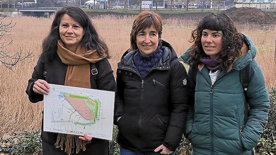 Zarautz comienza a ampliar el humedal