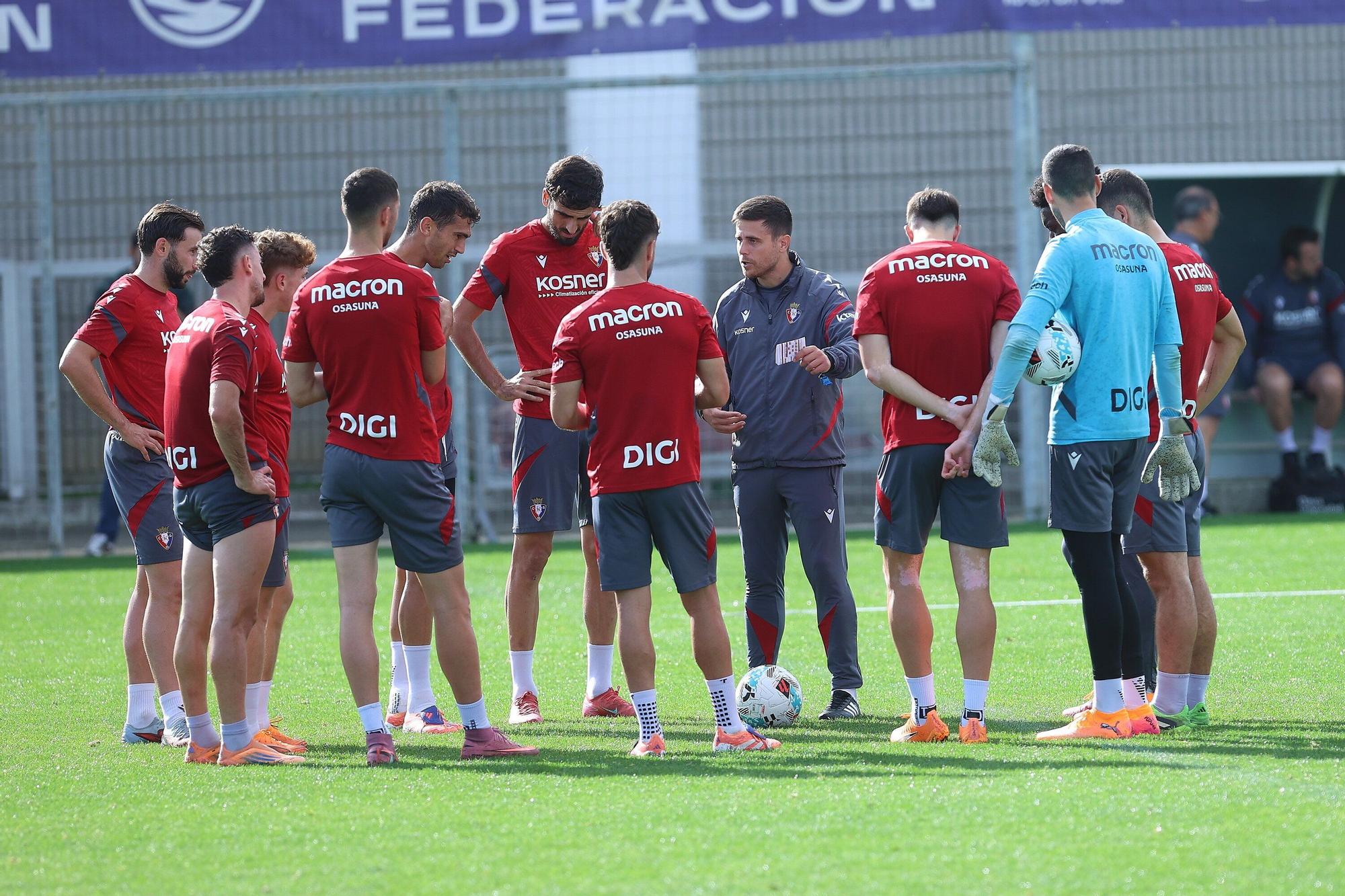 [FOTOS] Osasuna sigue preparando el partido ante el Celta