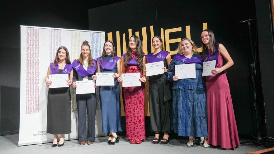 En imágenes: Graduación de la Facultad de Farmacia de la EHU
