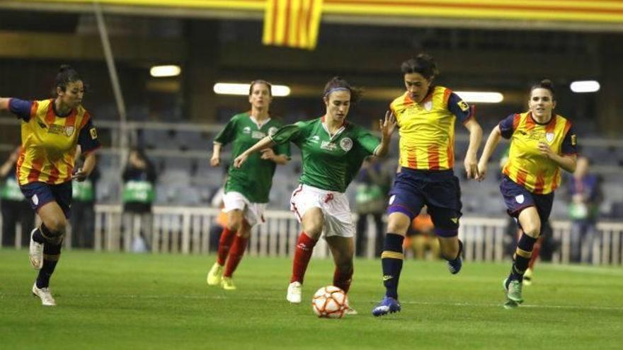 Euskadi se impone en la tanda de penaltis a Catalunya