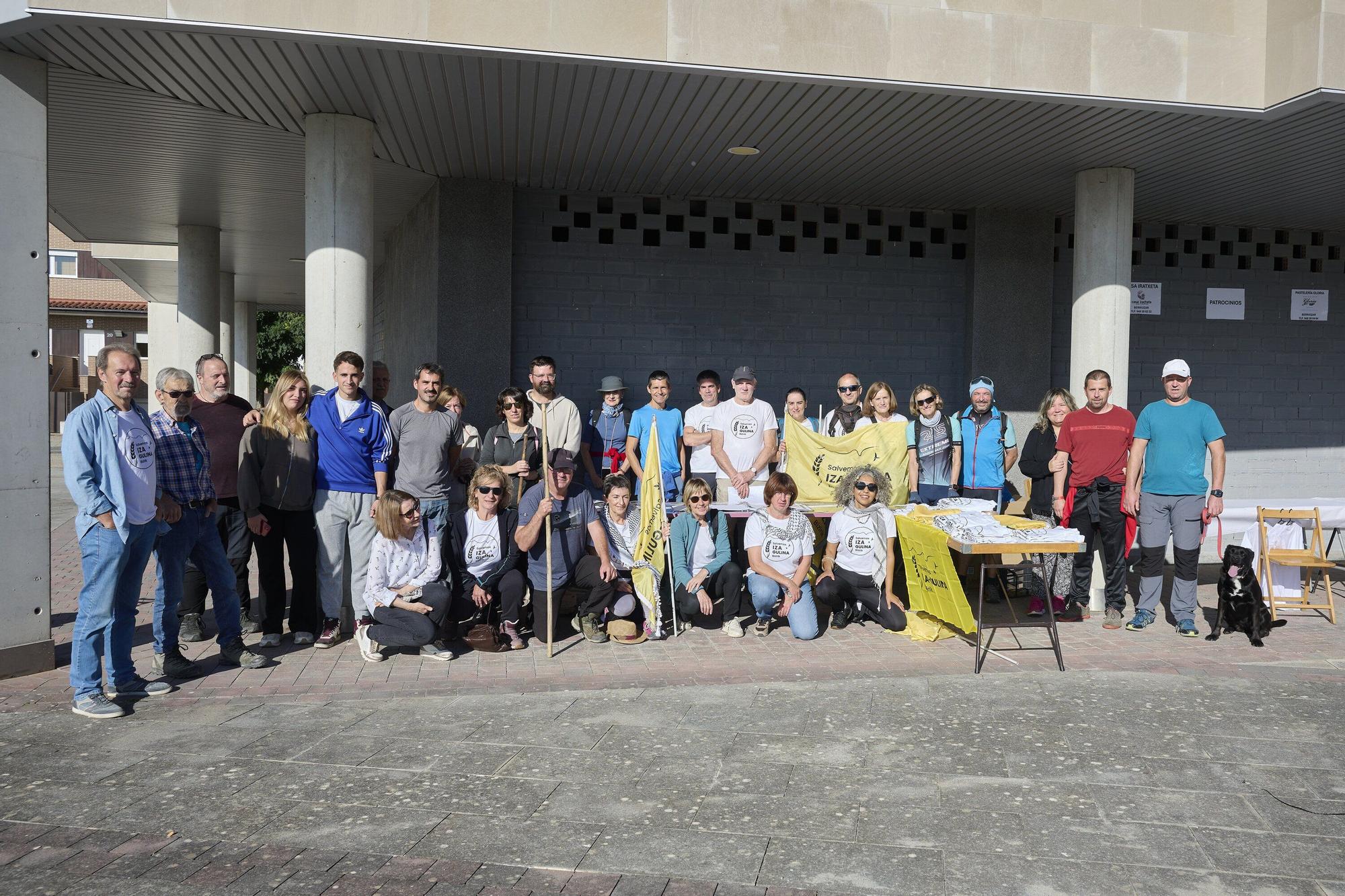 III salida montañera de 'Salvemos Iza-Gulina Bizirik'