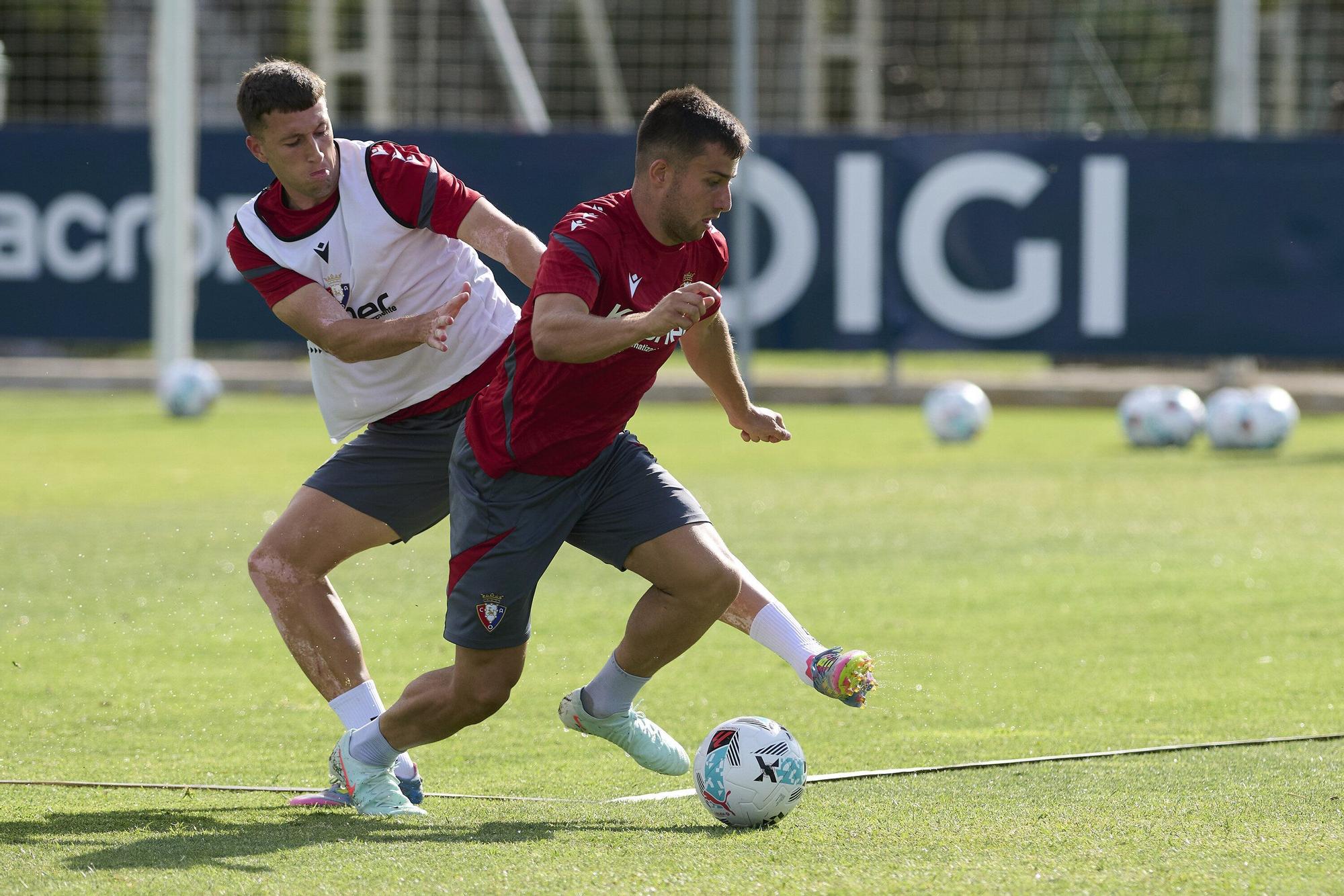 Fotos del entrenamiento de tarde de Osasuna (23/07/2025)