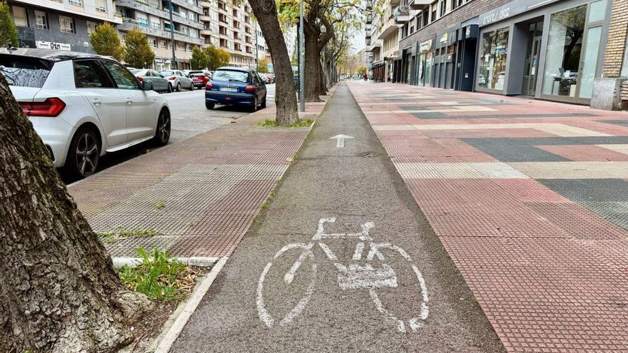 Comienzan las obras del nuevo carril bici de la Avenida Gasteiz