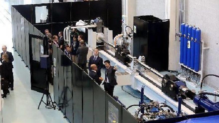 El sector eólico vasco estrena su primer banco de ensayos 4.0