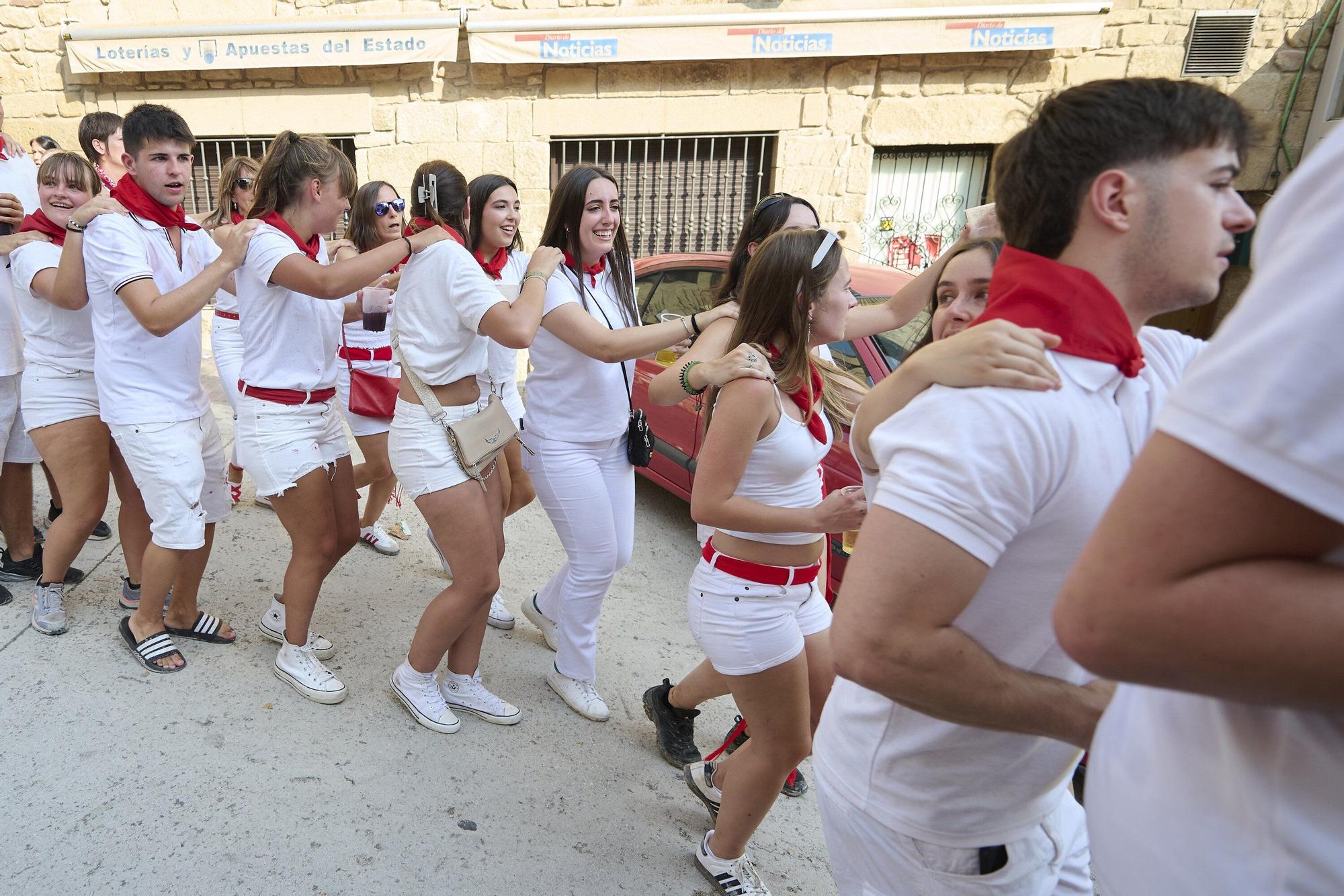 Fotos del cohete de Mendigorría.