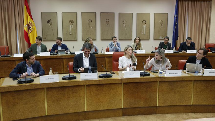 Sumar saca pecho de su plante al PSOE