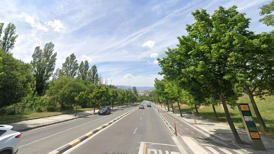 Herido leve un joven de 28 años en Pamplona al caer cuando circulaba en bicicleta
