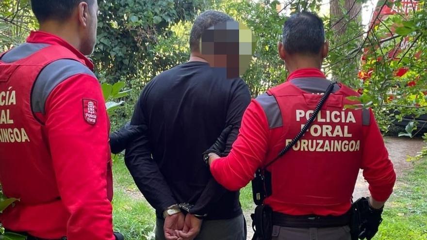 Condenado en Navarra a dos años de prisión por acuchillar a un joven en el abdomen en Aranzadi