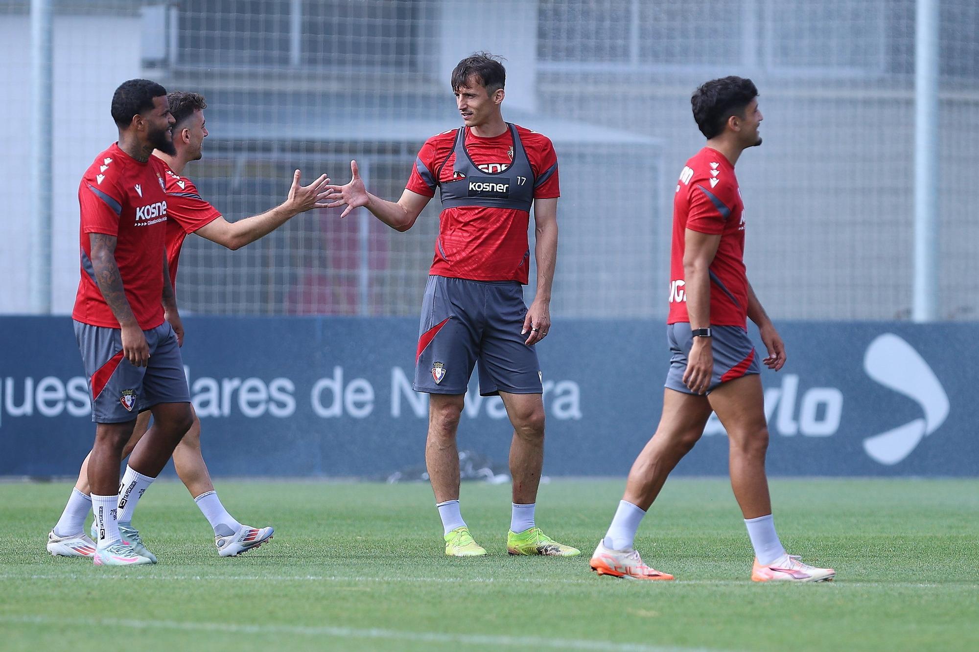 Entrenamiento de Osasuna (18/07/2025)