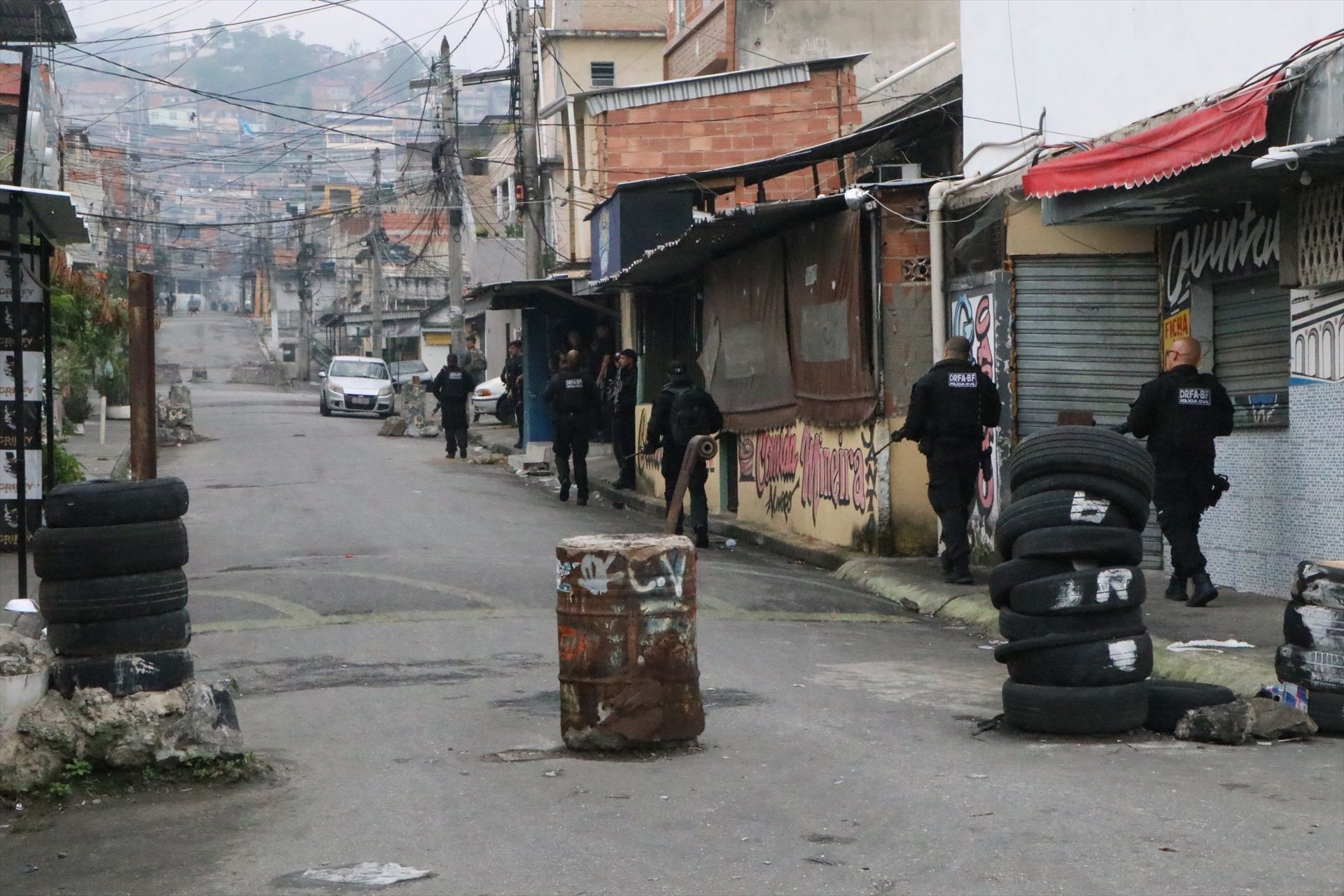 En imágenes: letal operación policial contra el narcotráfico en Brasil