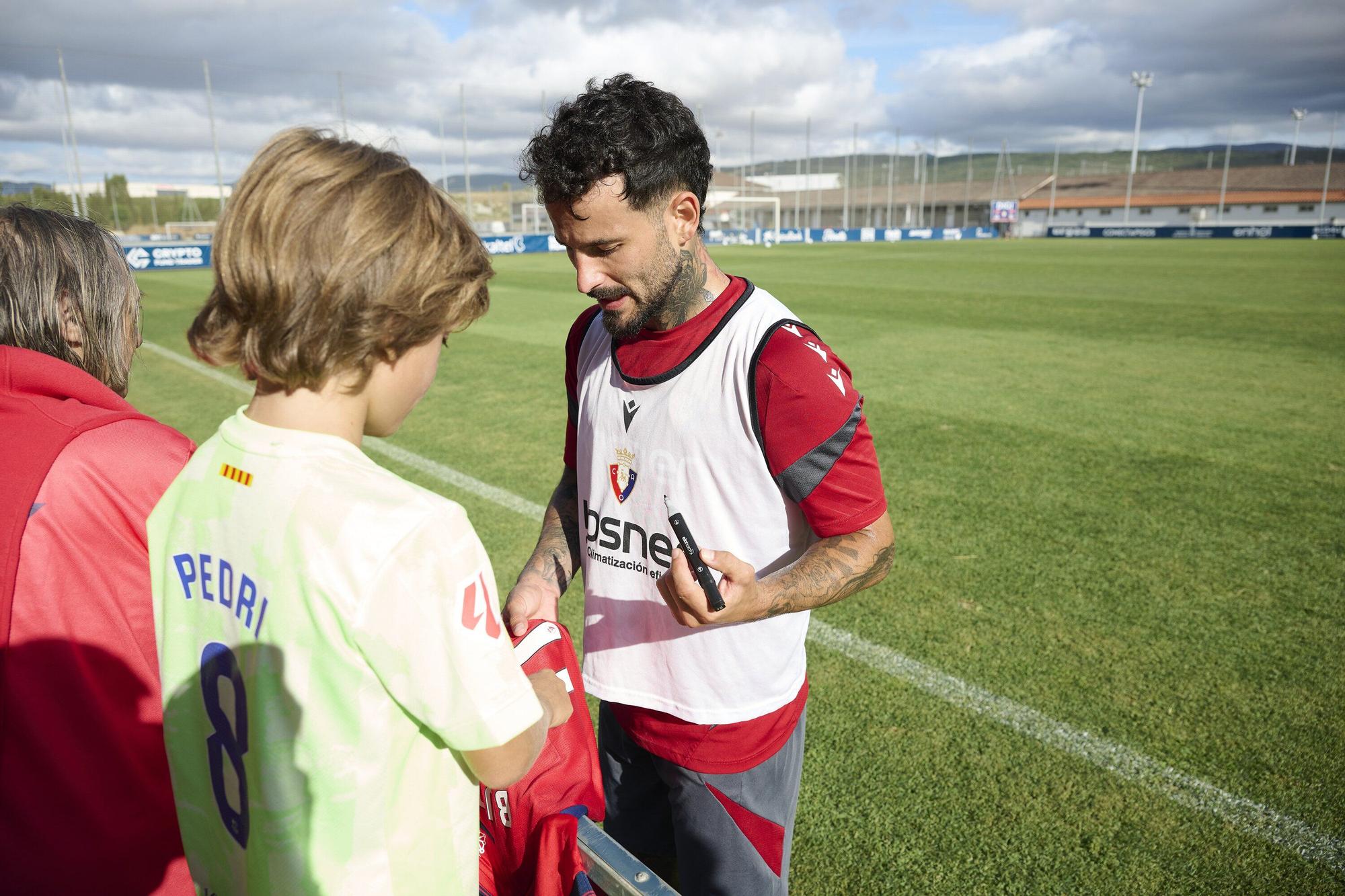 Fotos del entrenamiento de tarde de Osasuna (23/07/2025)