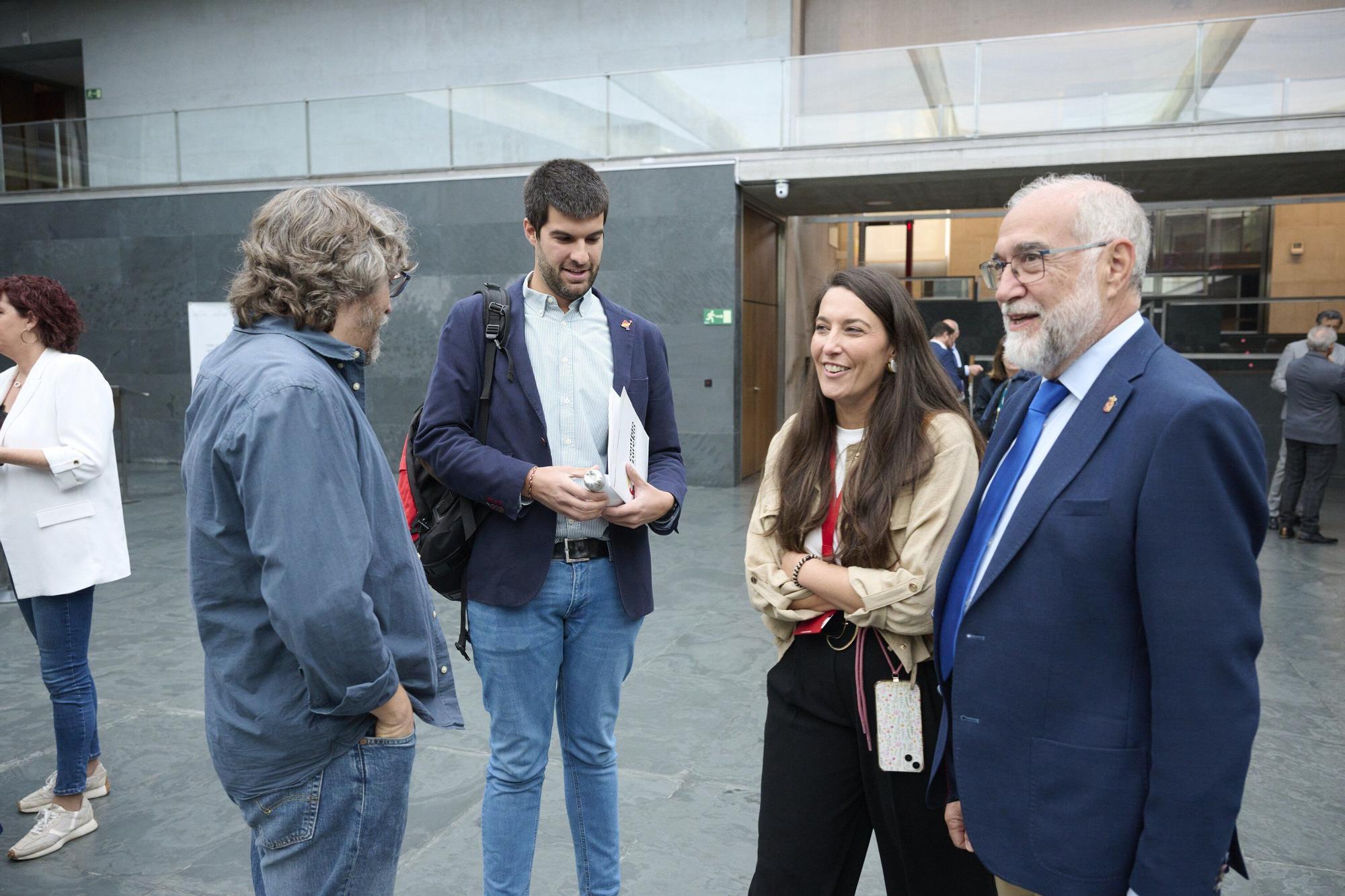 Fotos del pleno del Parlamento de Navarra (primero del curso 2025-26)