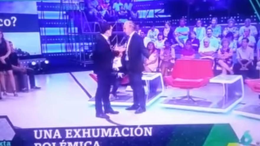 Tenso encontronazo entre Eduardo Inda e Iñaki López