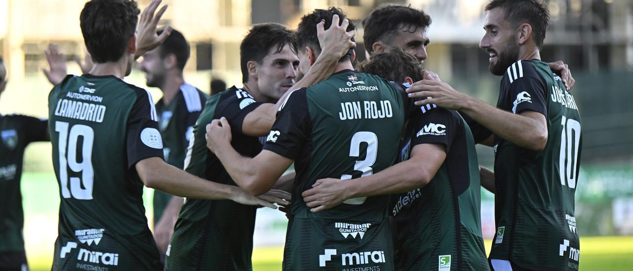 El Sestao River-Deportivo Aragón, en imágenes