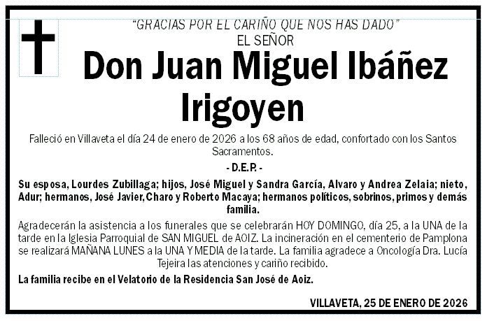 Juan Miguel Ibáñez Irigoyen