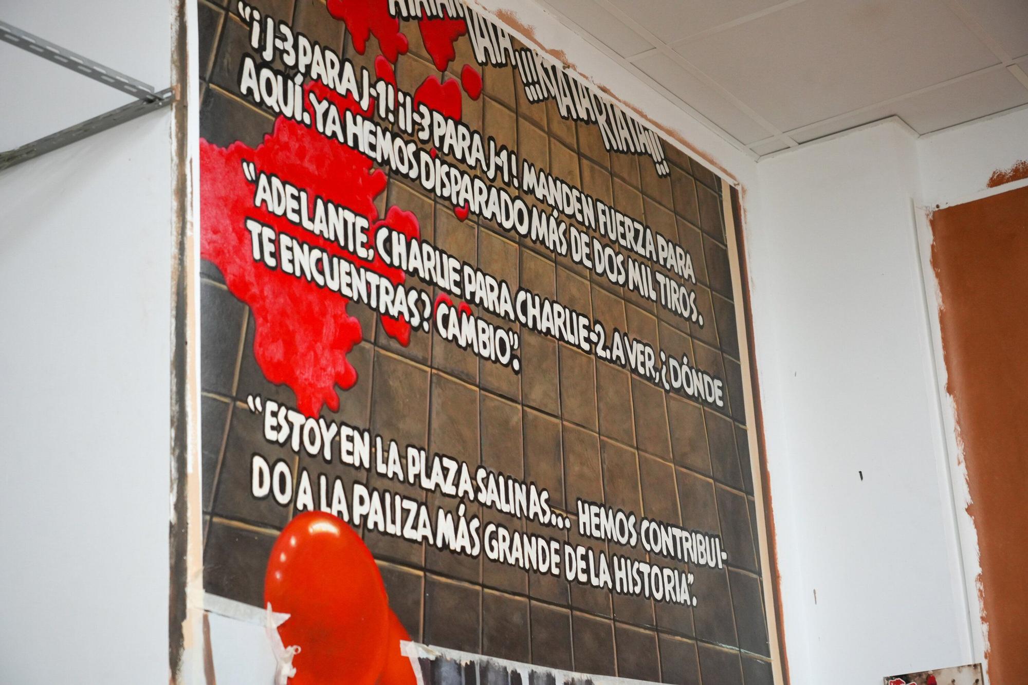 En imágenes: La colaboración ciudadana hace posible el mural del 3 de Marzo