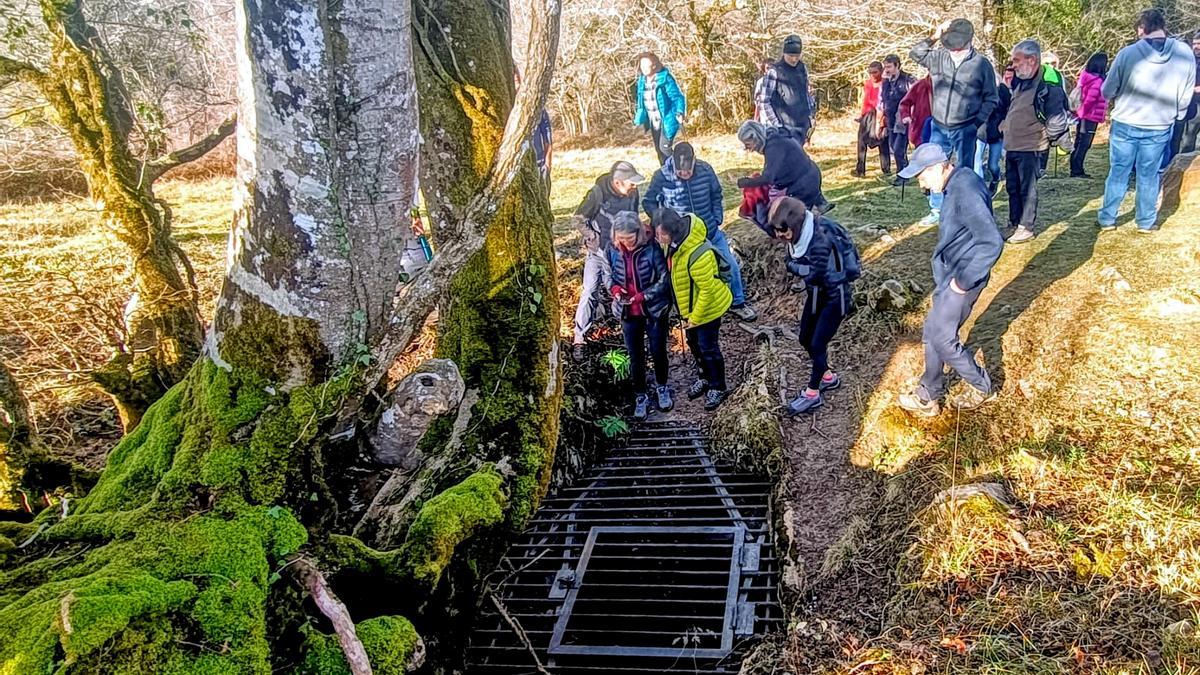 Visita a Legarrea por parte de los participantes Visita a Legarrea por parte de los participantes