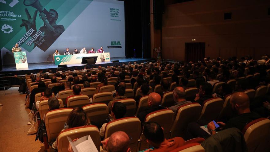330 delegados y delegadas de ELA asisten a su 4º Congreso de la Federación de Industria en Barañáin