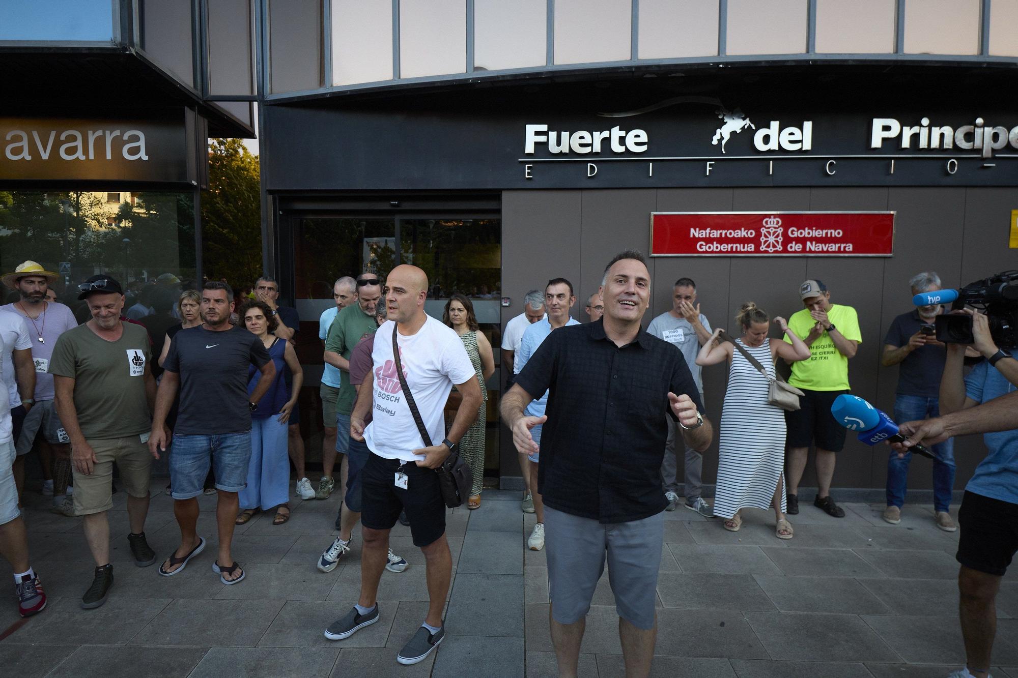 Concentración de BSH ante la última reunión del periodo de consultas del ERE