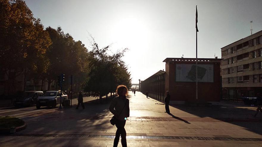 Imagen del céntrico bulevar de La Avanzada en un día de sol.Foto: M. Hernández