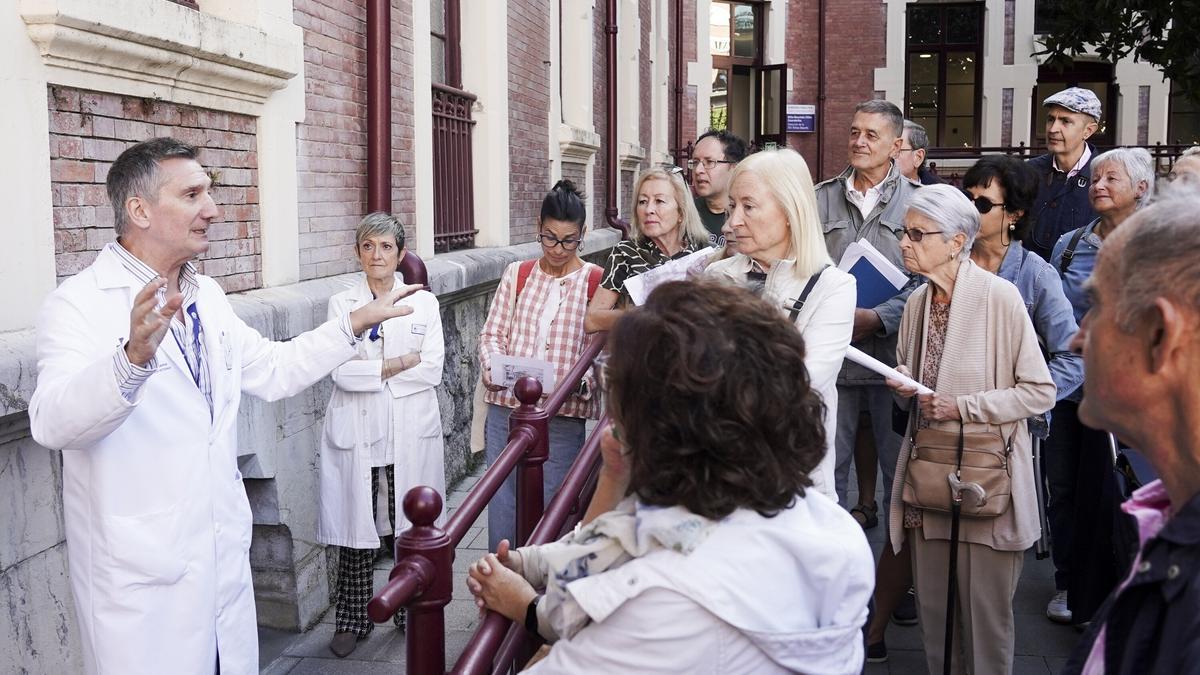 Visita guiada por la historia del Hospital de Basurto