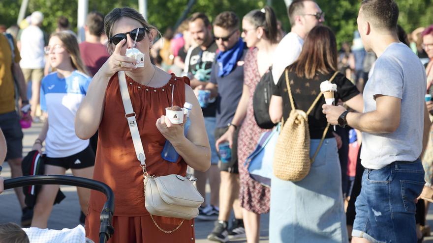El termómetro llega a una máxima de 35,5ºC en Navarra y seguirán varios días de calor intenso