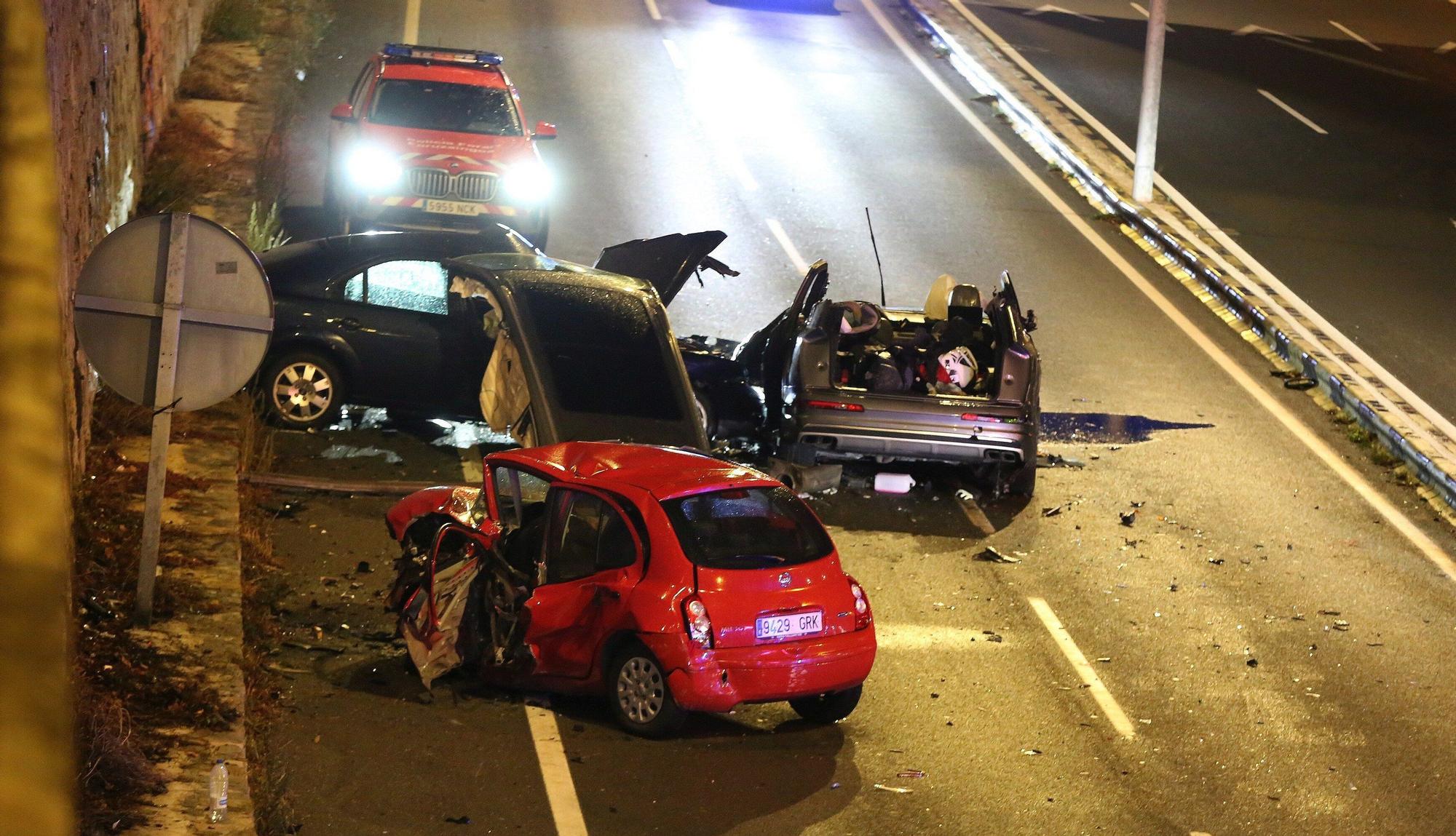 Grave accidente en Zizur