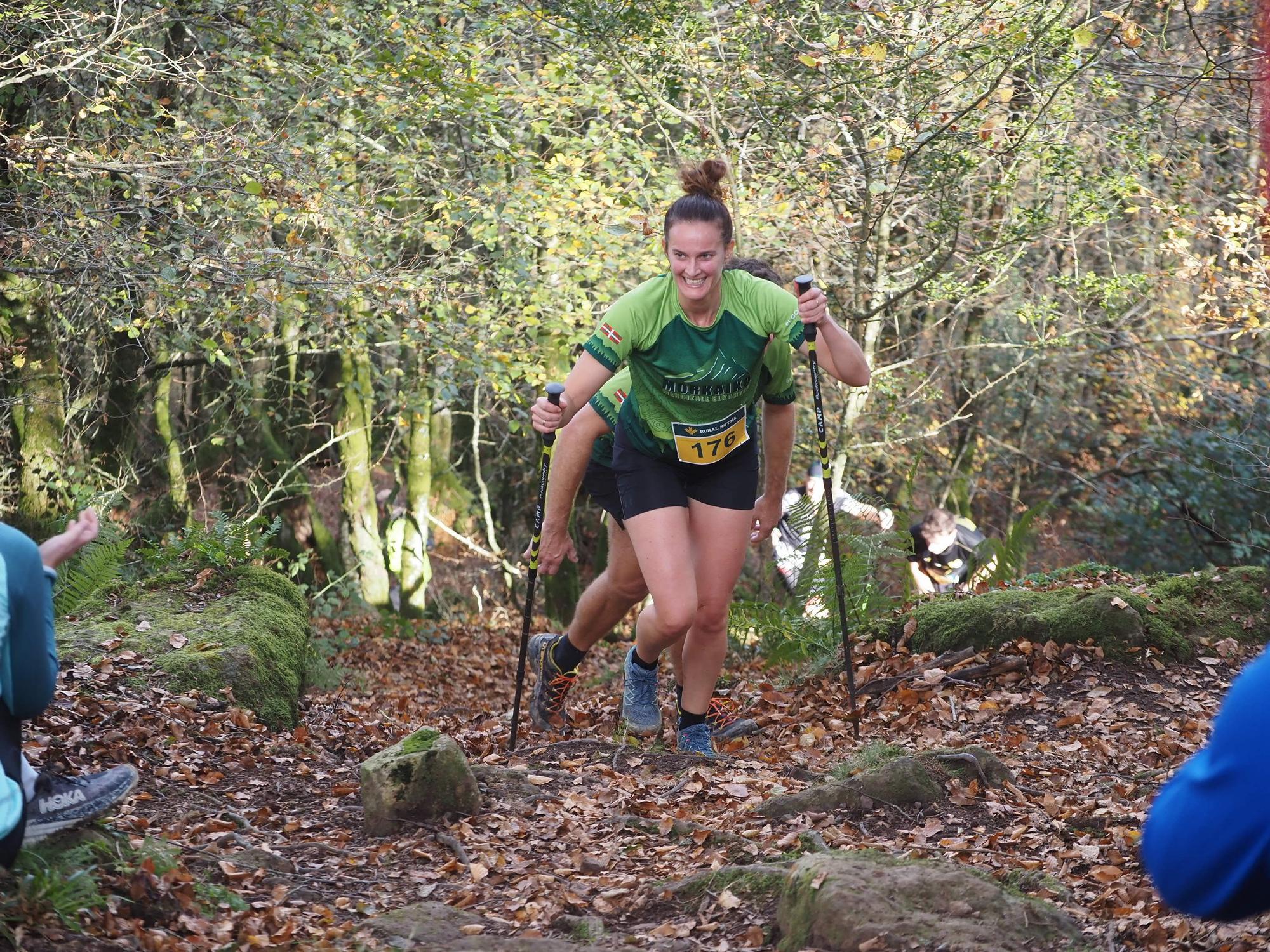 La llegada de los corredores a Karakate, en imágenes