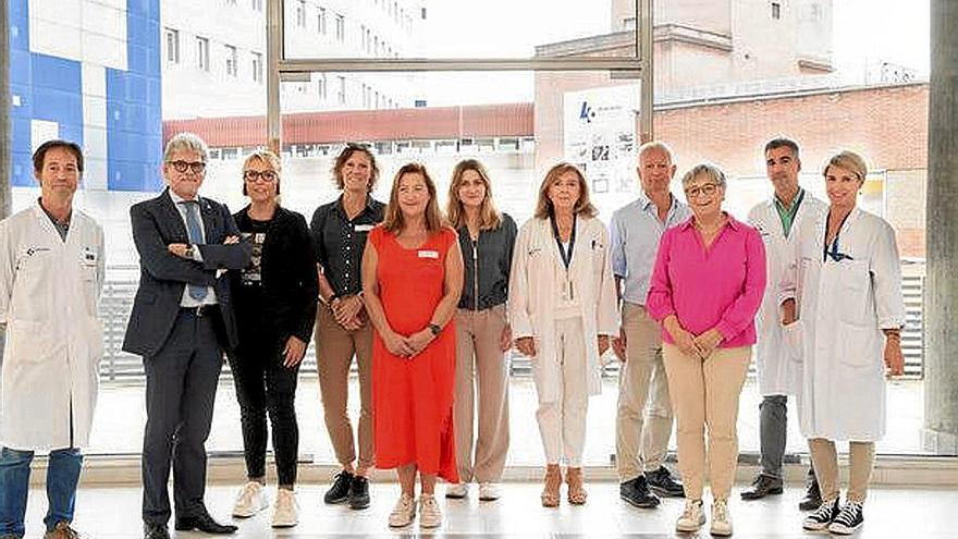 El hospital de Cruces reunió ayer a las máximas autoridades científicas en enfermedades raras.  | FOTO: IREKIA