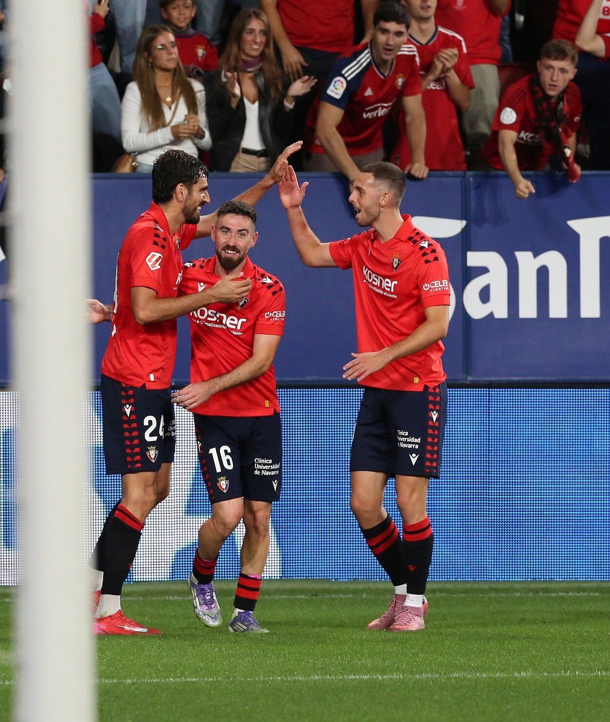Fotos del Osasuna-Getafe en El Sadar