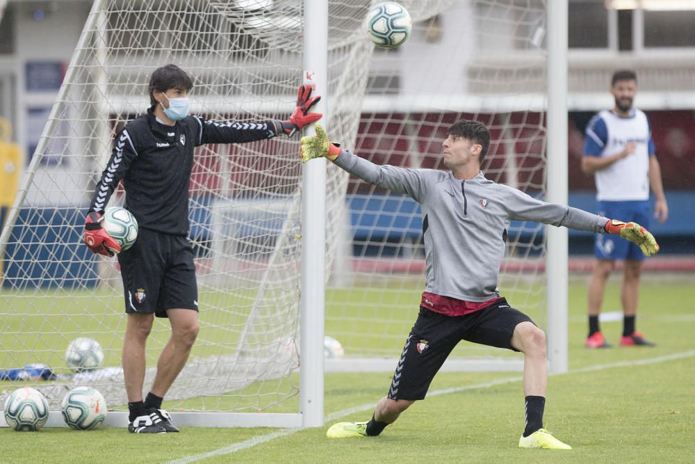 Entrenamiento de Osasuna, 3 de junio