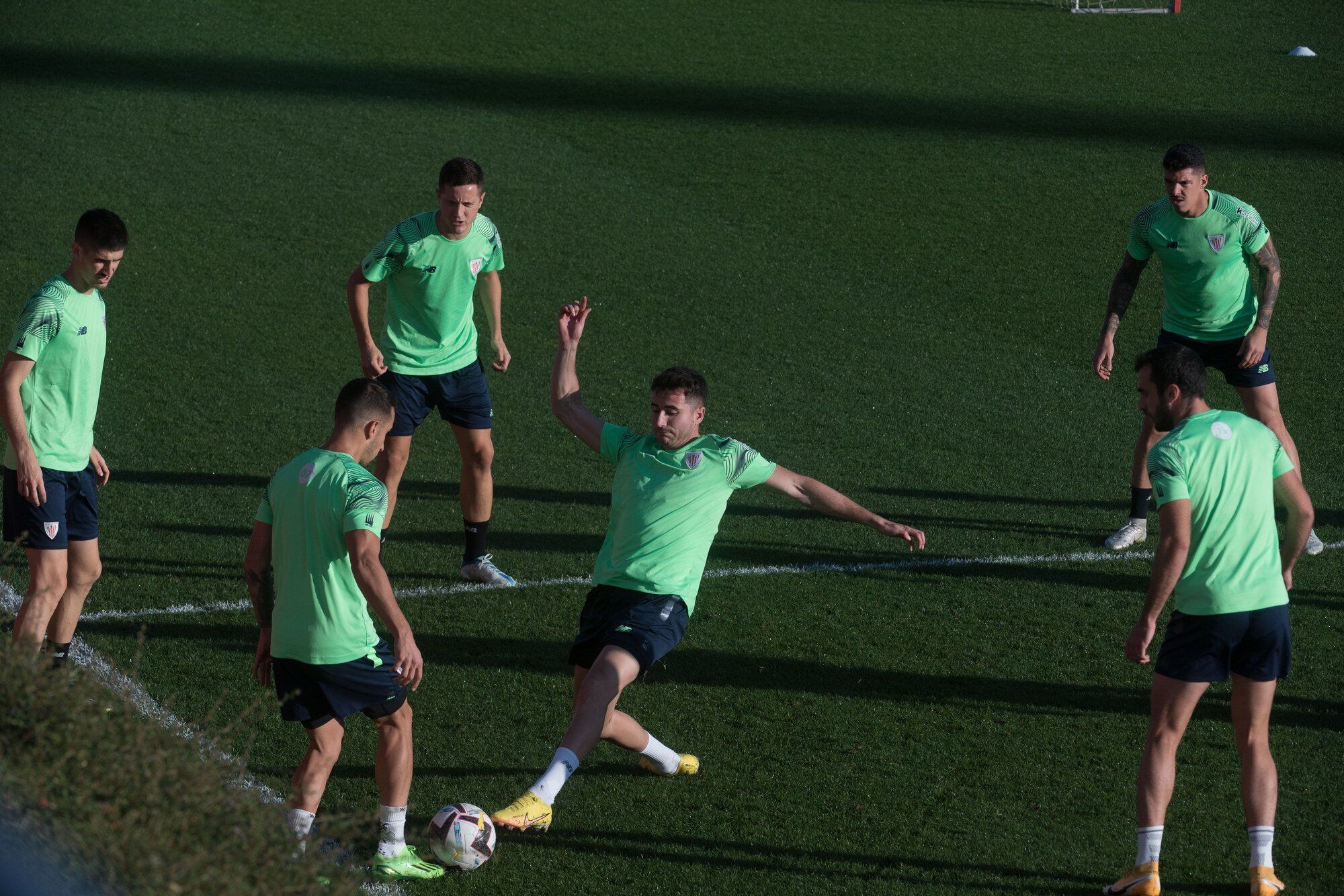 Normalidad en la vuelta a los entrenamientos del Athletic
