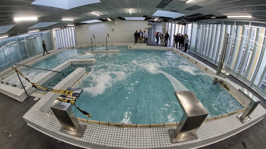 El Club Natación Pamplona, posible opción para los usuarios del Aquavox cerrado en el Casco Viejo