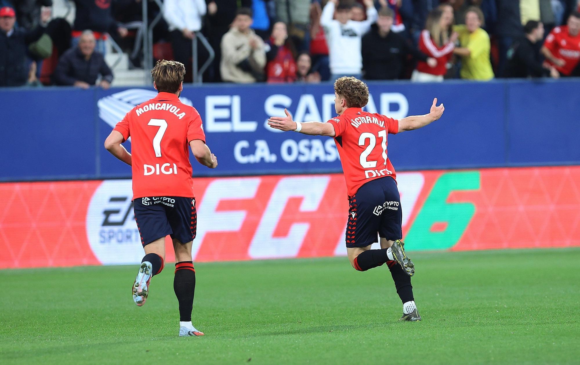 Las mejores imágenes del Osasuna-Elche