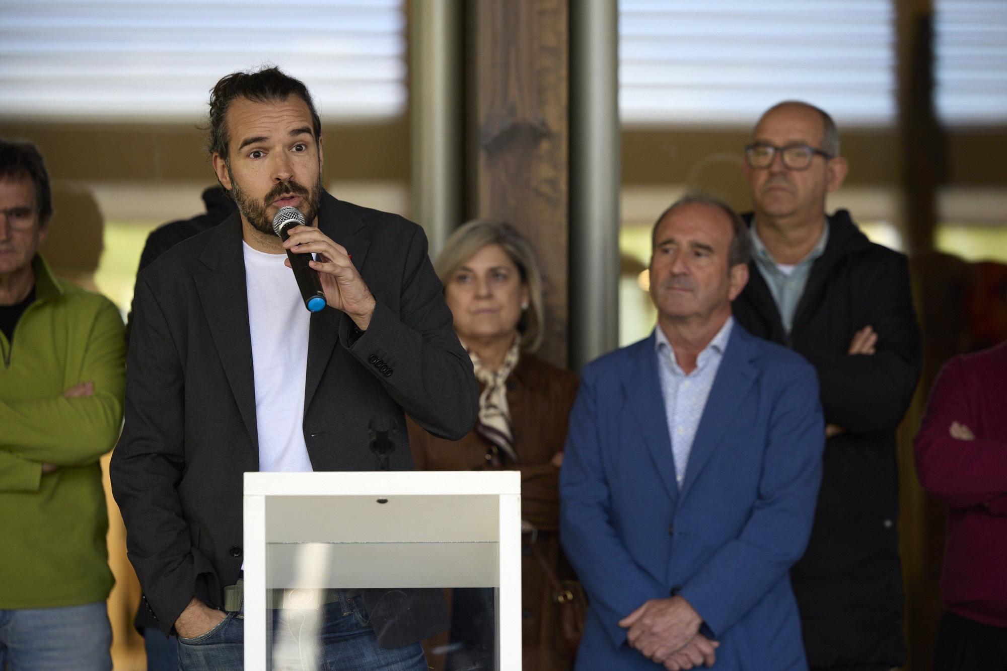 Inauguración del edificio destinado  a espacio joven del Ayuntamiento del Valle de Aranguren