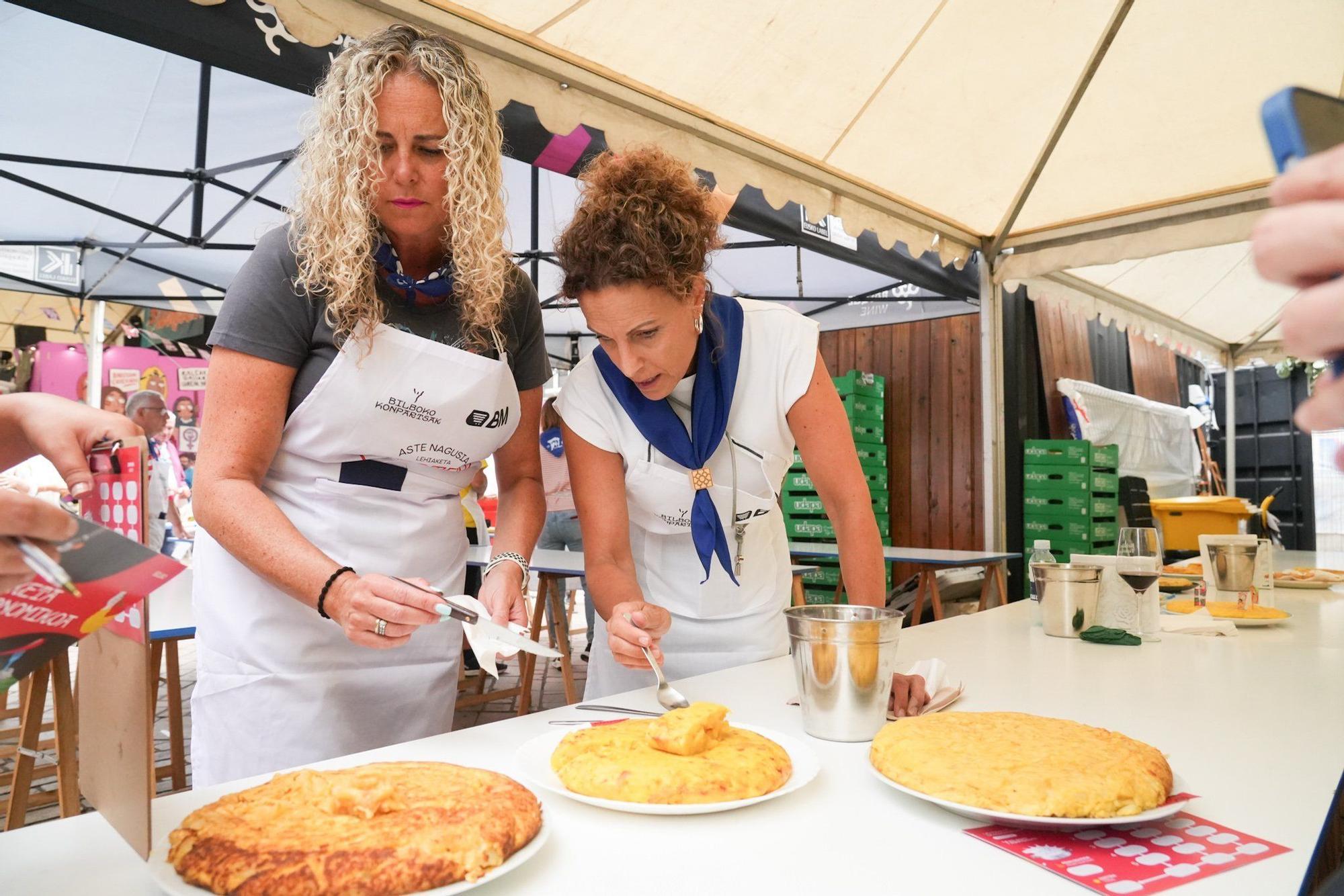 En imágenes: El certamen gastronómico de tortilla de patatas
