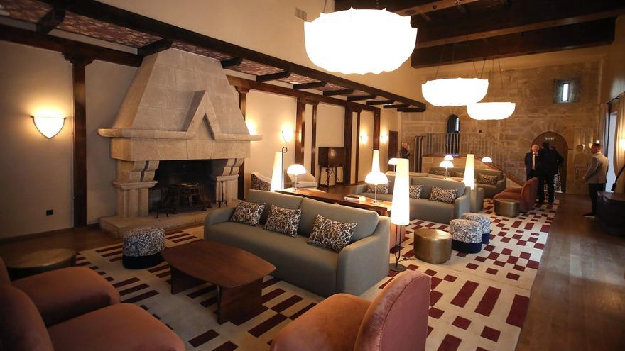 El Parador de Olite-Erriberri reabre tras una inversión récord de 8,6 millones de euros