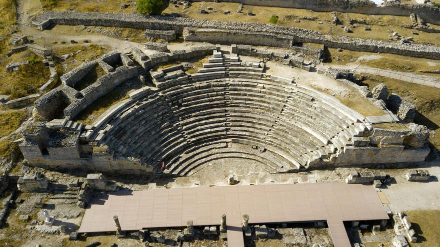 Viaje al pasado en Segóbriga, el secreto romano mejor conservado de Cuenca