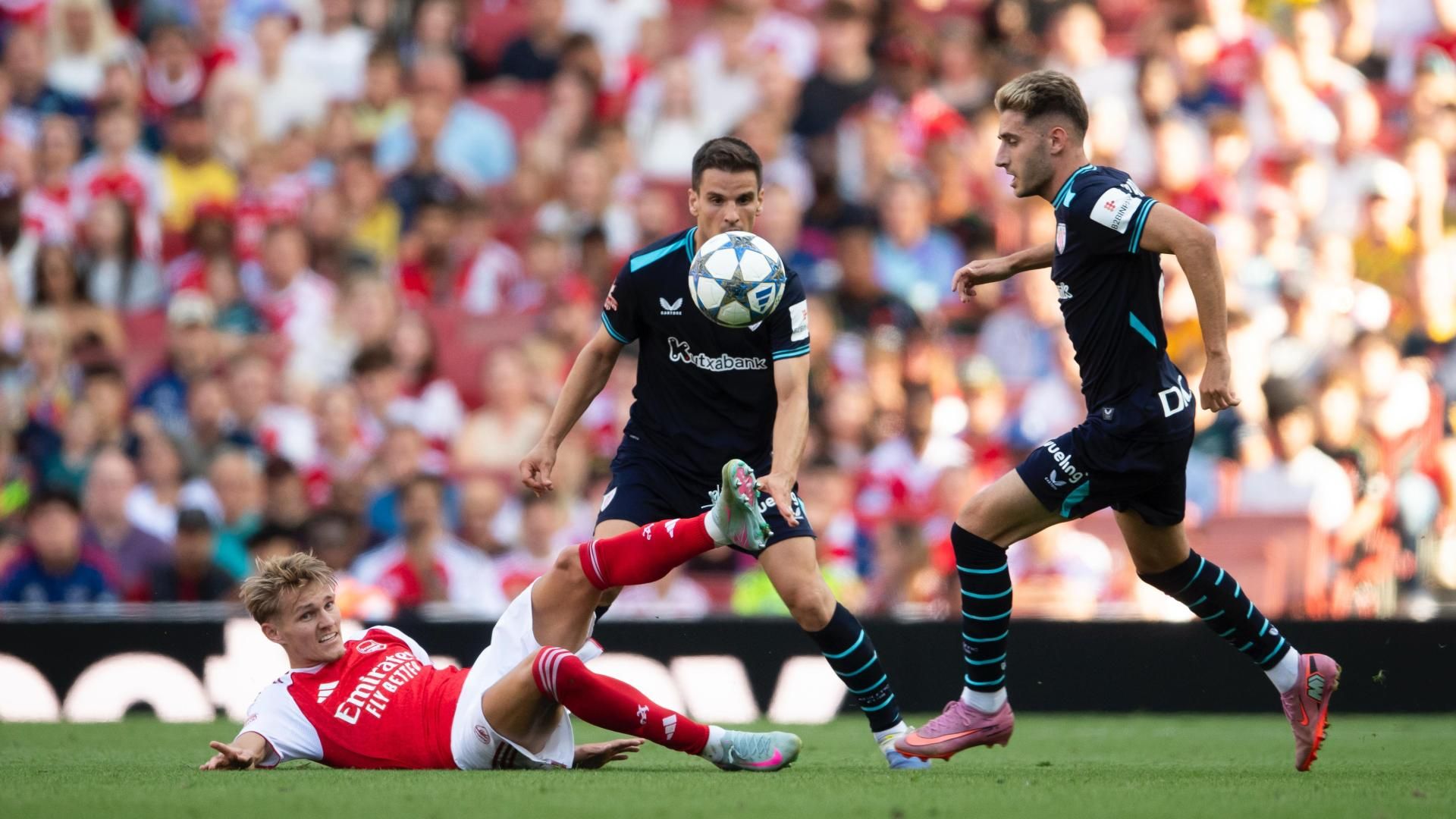 El Arsenal-Athletic, en imágenes