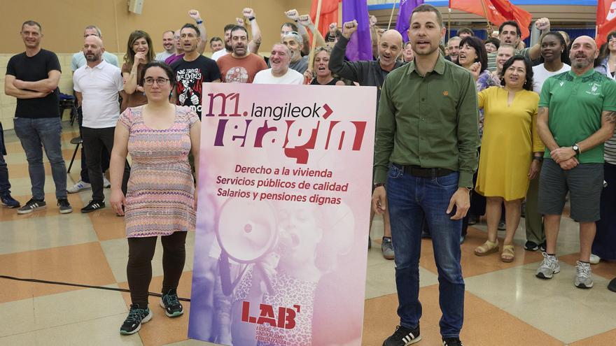 Un SMI propio y medidas económicas por la guerra, en las demandas de LAB para el 1 de mayo