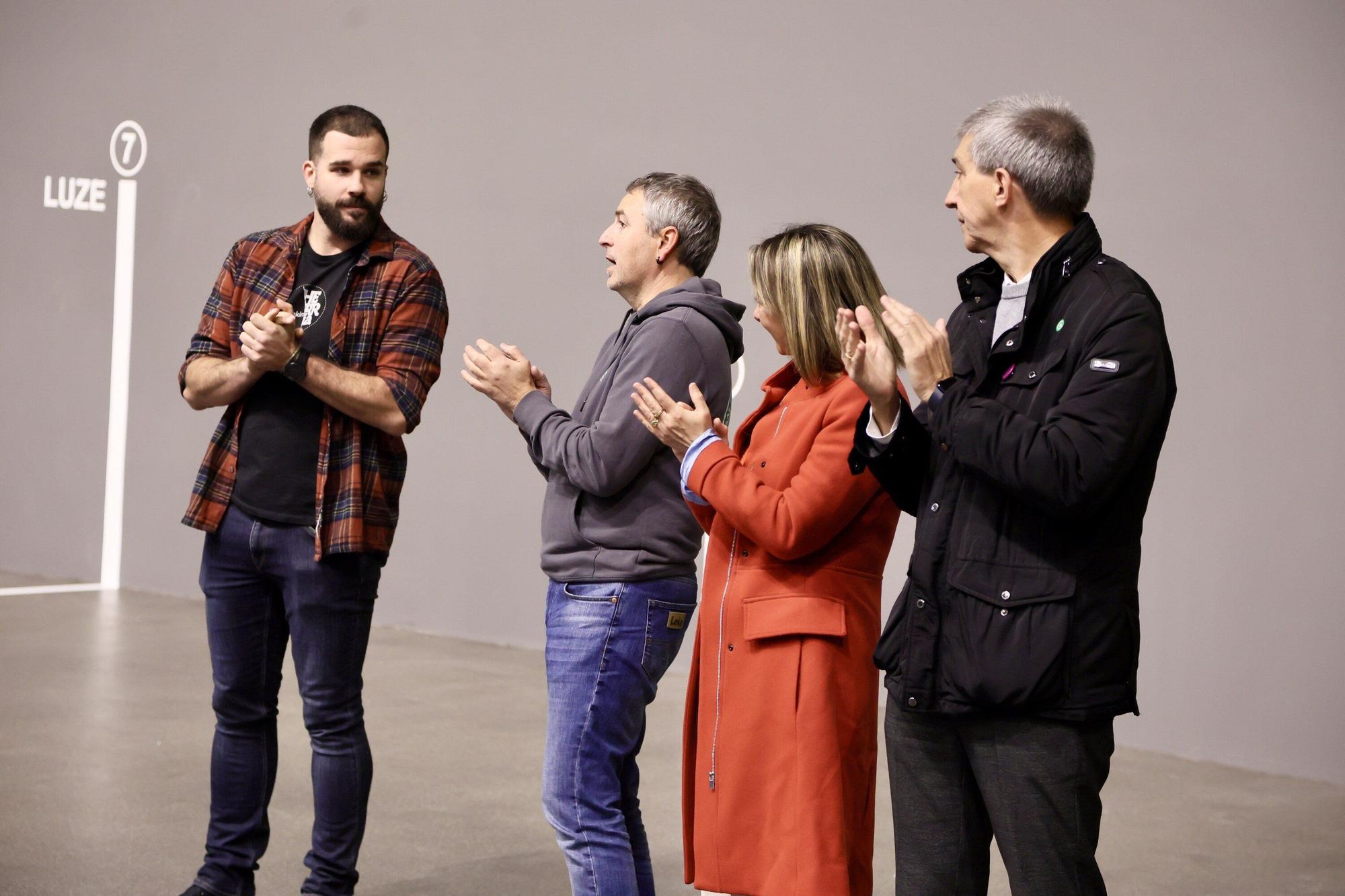 En imágenes: Así ha quedado el polideportivo y el frontón de Agurain tras la reforma