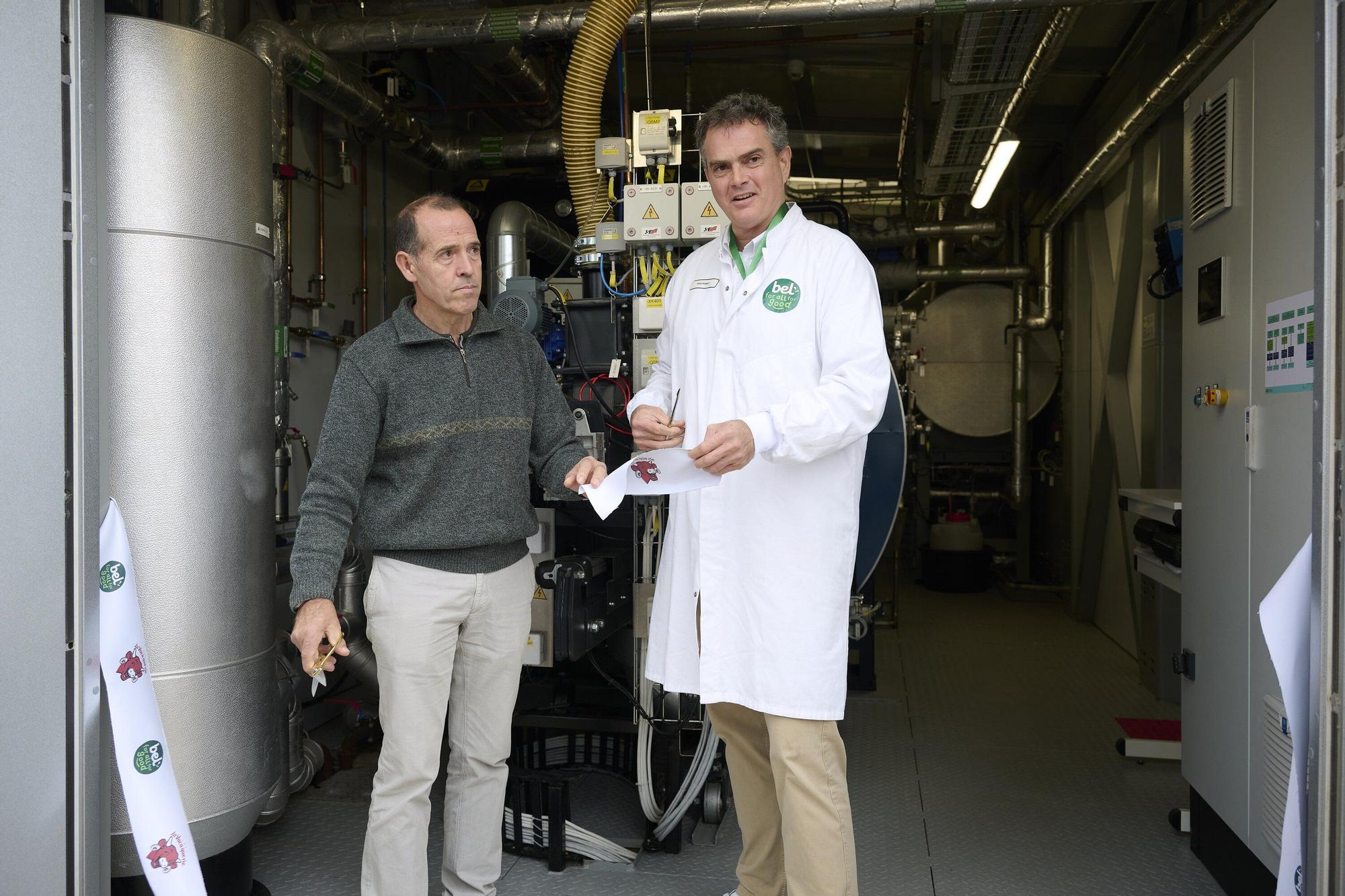 Fotos de la visita a la fábrica en Iraizotz de Grupo Bel